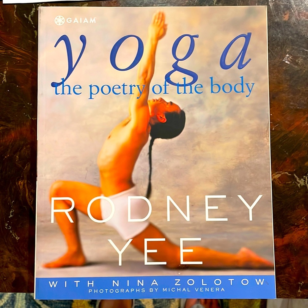 Rodney Yee NWOT yoga book